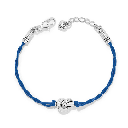 Brighton Interlok Knot Navy Bracelet