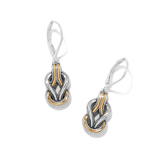 Brighton Interlok Harmony 2tn Leverback earring