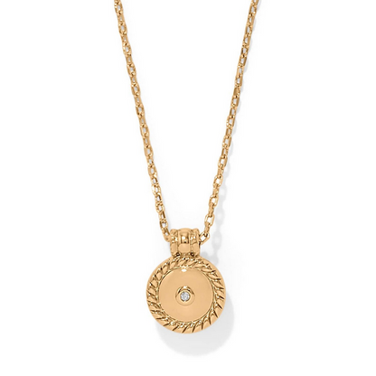 Brighton Illumina Celeste Dome Gold Necklace