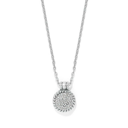 Brighton Illumina Celeste Dome Silver Necklace
