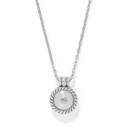 Brighton Illumina Celeste Dome Silver Necklace