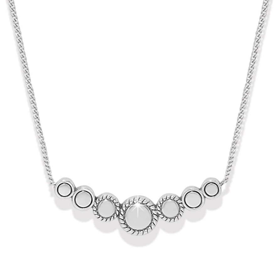 Illumina Celeste Bar Silver Necklace