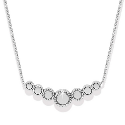 Illumina Celeste Bar Silver Necklace