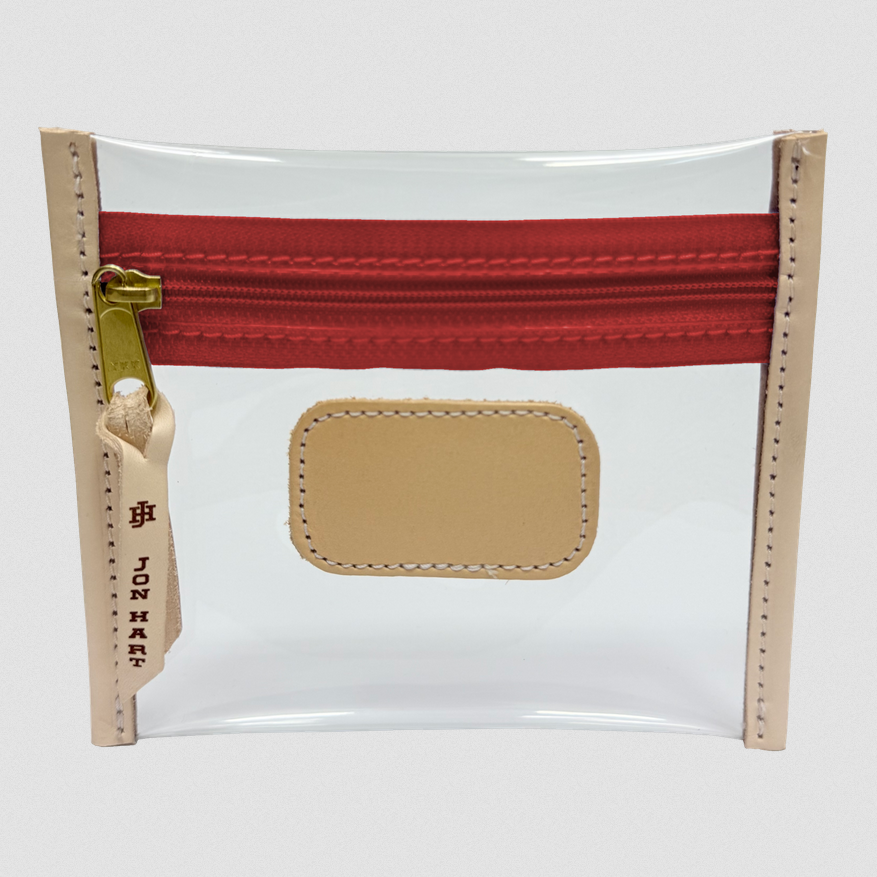JH Pocket Pouch Clear Red