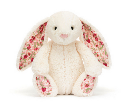 Jellycat Blossom Cream Bunny "Berry"