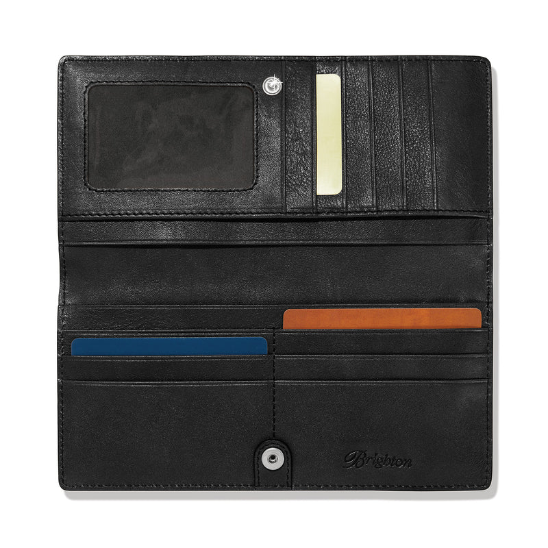 Brighton Black Ferrara La Bellezza Slim Folio