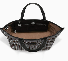 Brighton Ferrara LIV Black Med Tote