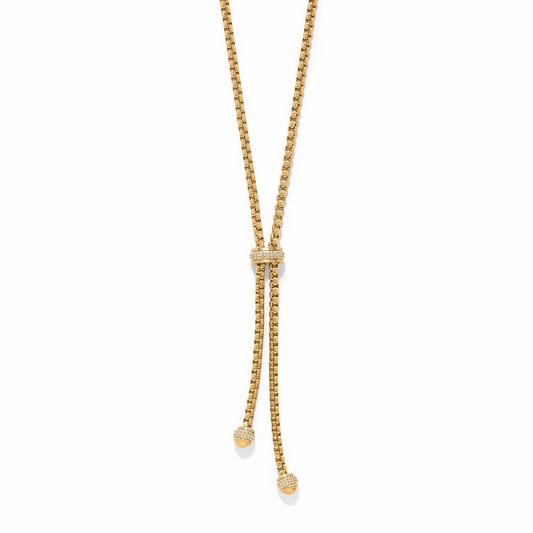 Brighton Solis Y Gold Necklace