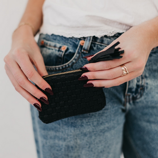 Paris Card Black Wallet