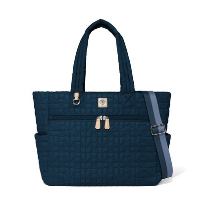 Brighton Heart Beat Navy Amara Large Tote