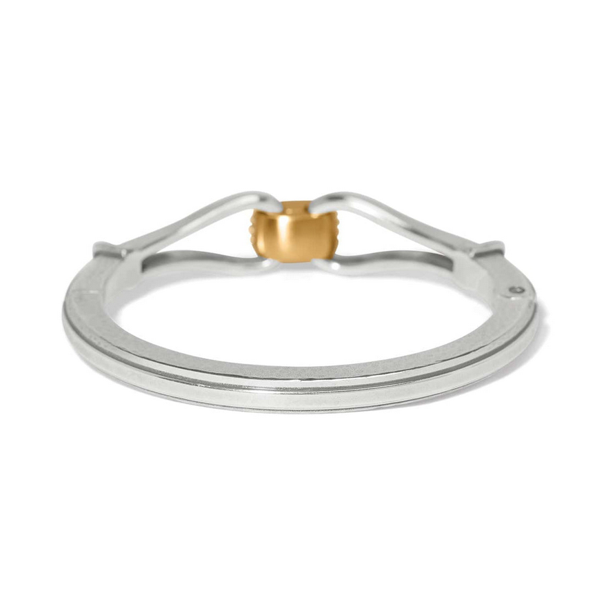 Brighton Meridian Classic Hinge 2 Tone Bracelet