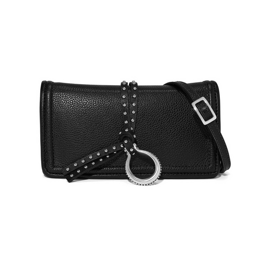Brighton Black Pretty Tough Arch Large Wallet