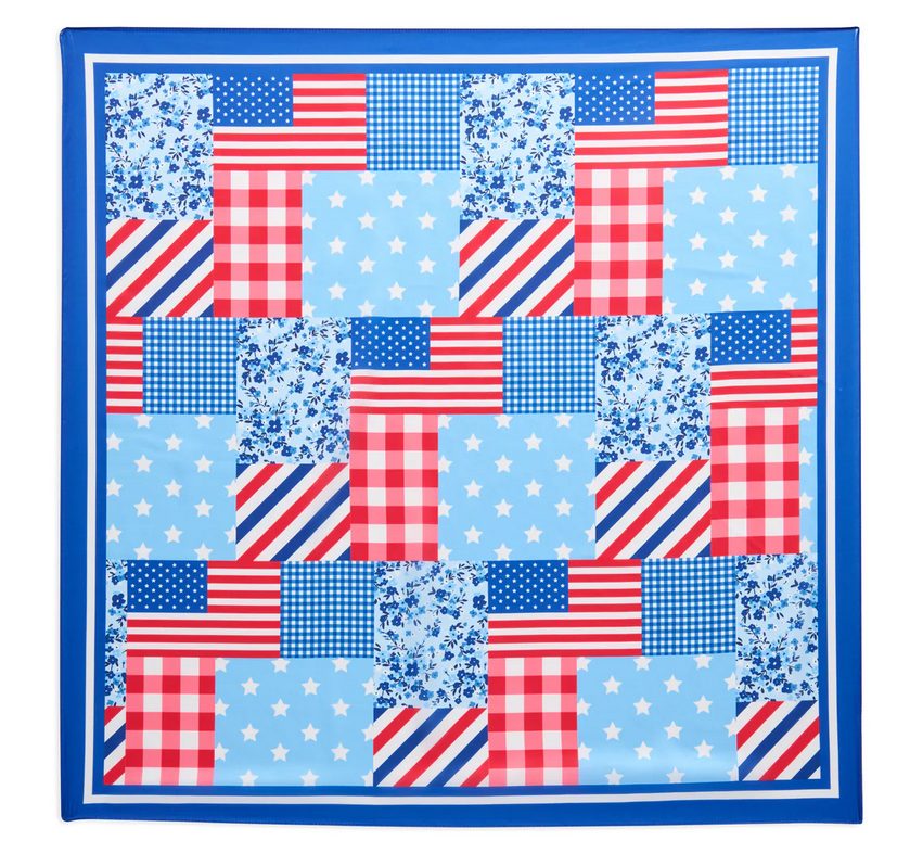 Flag Patchwork Scarf