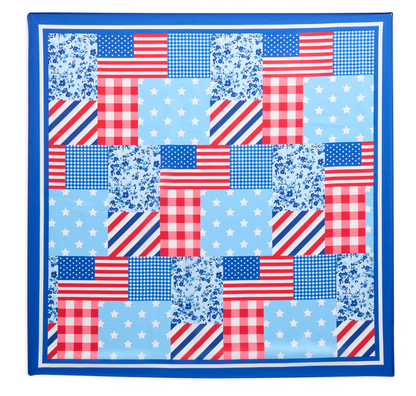 Flag Patchwork Scarf