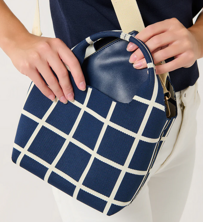 Robbie Mini Tote Midnight Pattern