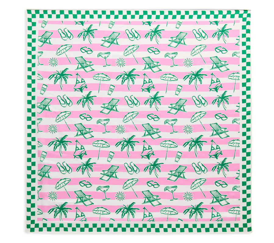 Tropical Scarf Pink