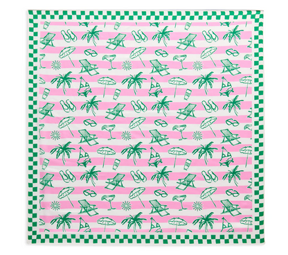 Tropical Scarf Pink