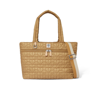 Brighton Heart Beat Camel Annabelle Medium Tote