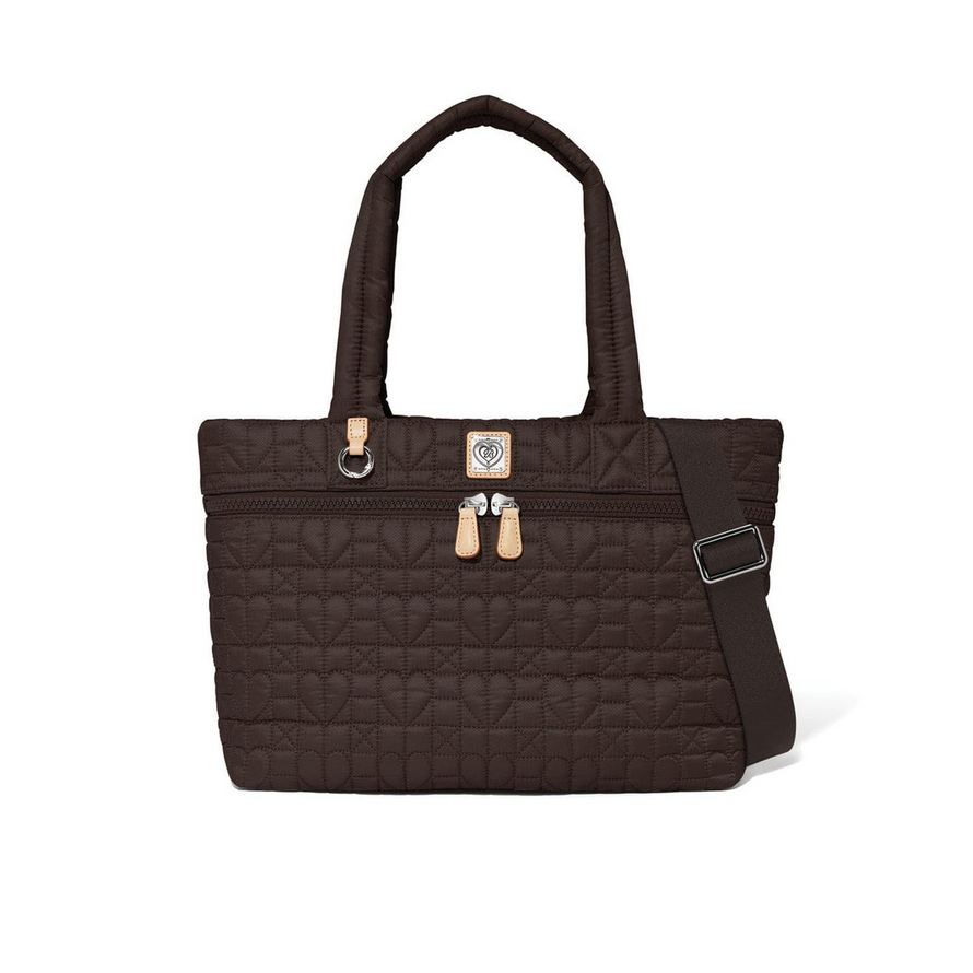 Brighton Heart Beat Cocoa Annabelle Medium Tote