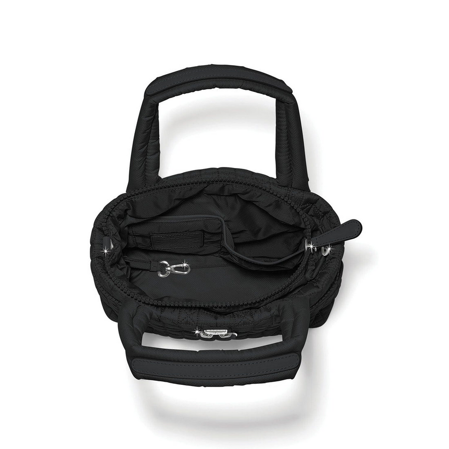 Brighton Heart Beat Black Adrienne Small Tote