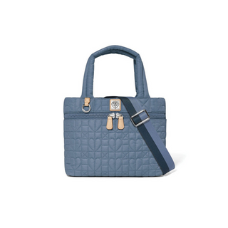 Brighton Heart Beat Powder Blue Adrienne Small Tote