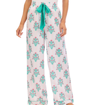 Pink Dahlia Pajama Pants