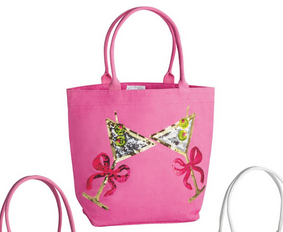 Cheers Sparkle Tote Hot Pink
