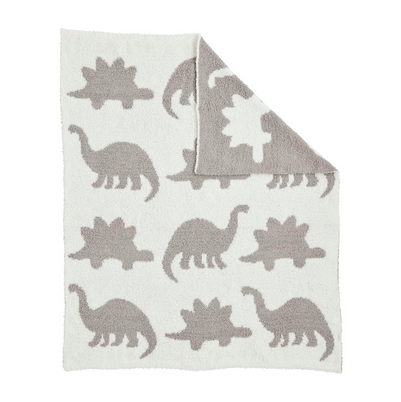 Dino Chenille Blanket