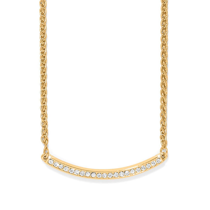 Brighton Meridian Geo Bar Necklace Gold