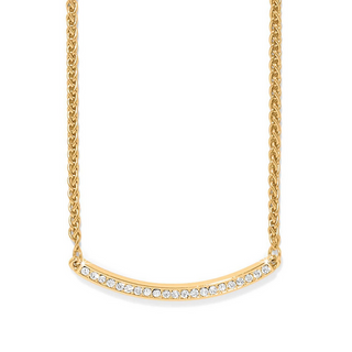 Brighton Meridian Geo Bar Necklace Gold