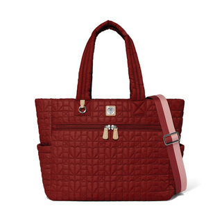 Brighton Garnet Heartbeat Amara Large Tote