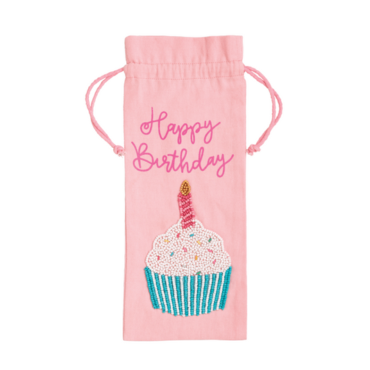 Happy Birthday Wine Bag