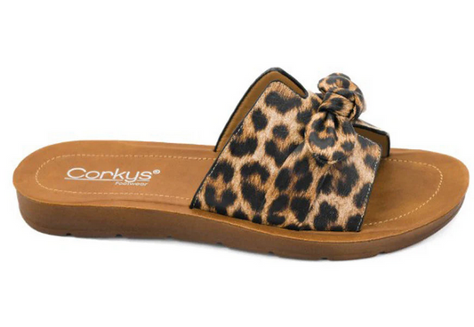 Corkys Too Cute Sandal in Leopard