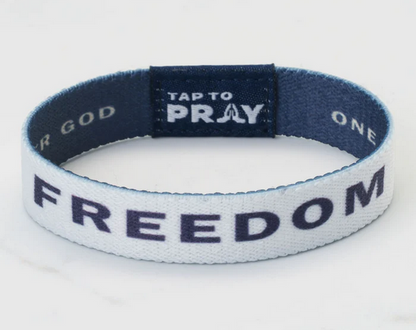 Tap to Pray Wrisband- Freedom