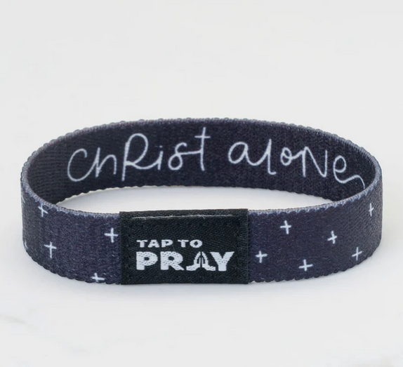 Tap to Pray Wristband - Christ Alone