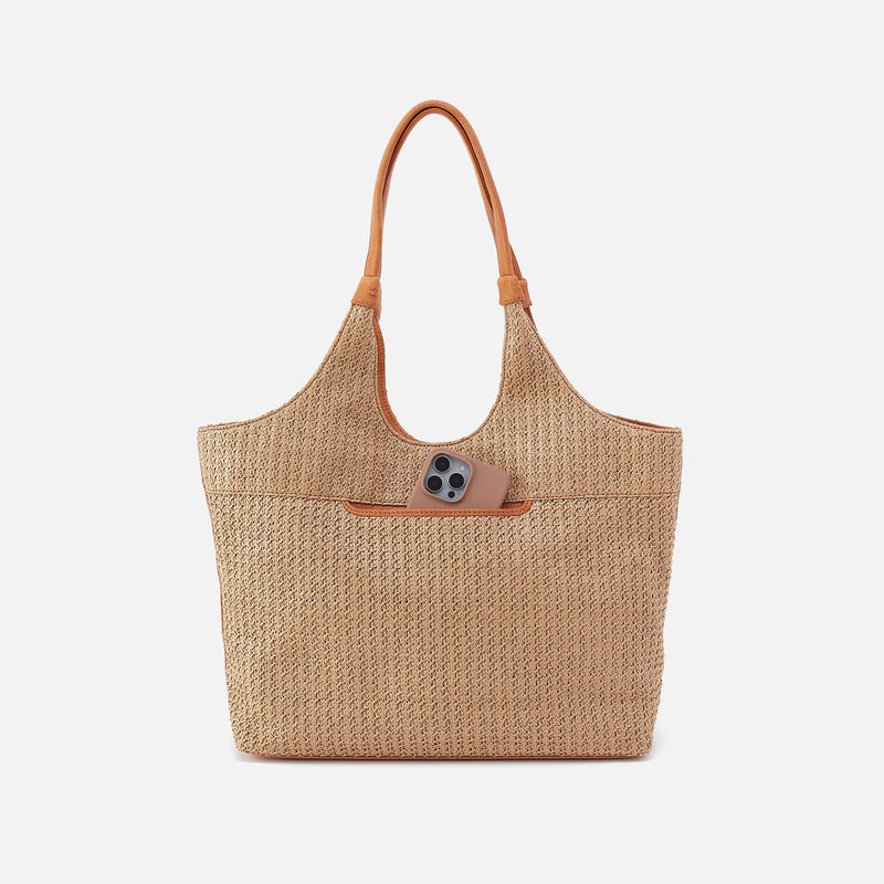 Hobo La Jolla Tote Meadow Woven Straw
