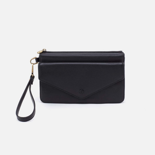 Hobo Goldie Wristlet Black