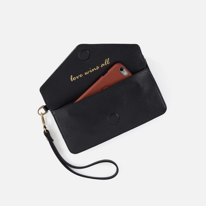 Hobo Goldie Wristlet Black