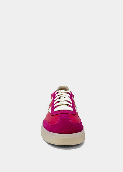 ShuShop Peaches Platform Sneakers in Fuchsia