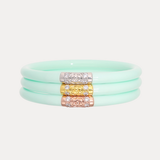 BuDha Girl Three Kings All Weather Bangle Mint