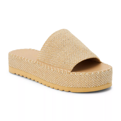 Matisse Gold Del Mar Platform Sandal