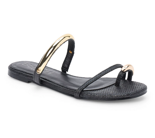 Matisse Beach Vacay Black Sandals