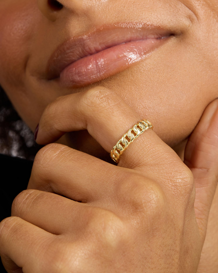 Melinda Maria Baby Julian Ring Gold