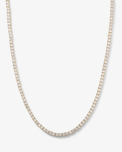 Melinda Maria Heiress Tennis Necklace Gold
