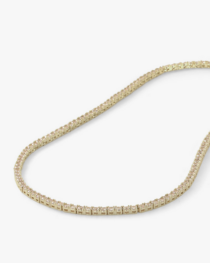 Melinda Maria Heiress Tennis Necklace Gold