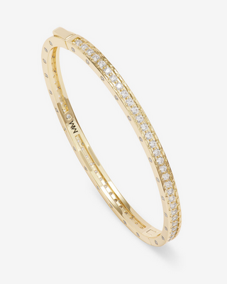 Melinda Maria Ashley Pave Cuff 4mm