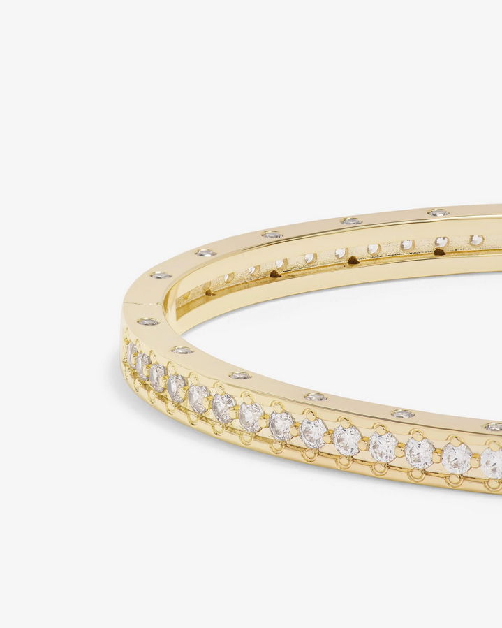 Melinda Maria Ashley Pave Cuff 4mm