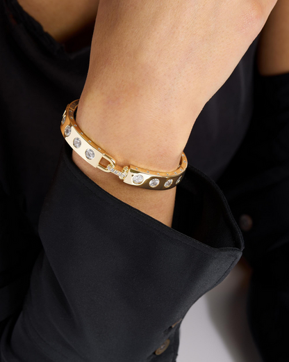 Melinda Maria Ashley Rodeo Lock Cuff 9mm