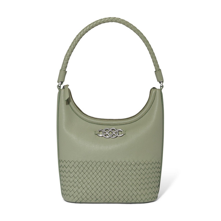 Brighton Sage Interlok Delmar Shoulder Bag