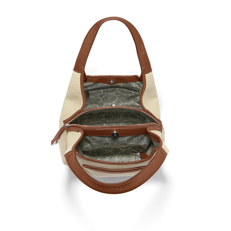 Brighton Selene Canvas Shoulder Bag
